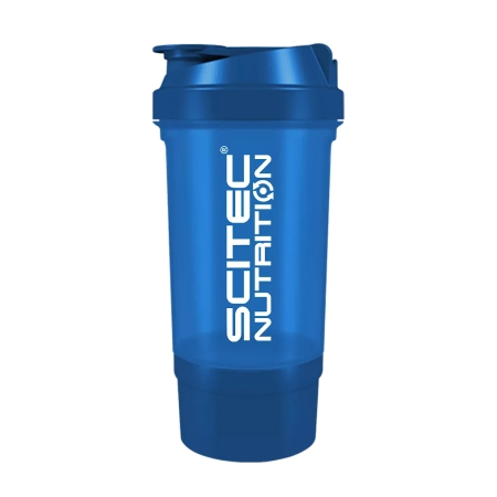 Scitec Traveller Shaker 500 ml. (plaktuvė) navy blue spalva