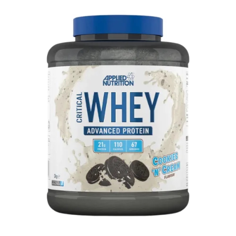 Applied Nutrition Critical Whey 2000 g. strawberry milkshake skonis Applied Nutrition Critical Whey 2000 g. strawberry milkshake skonis