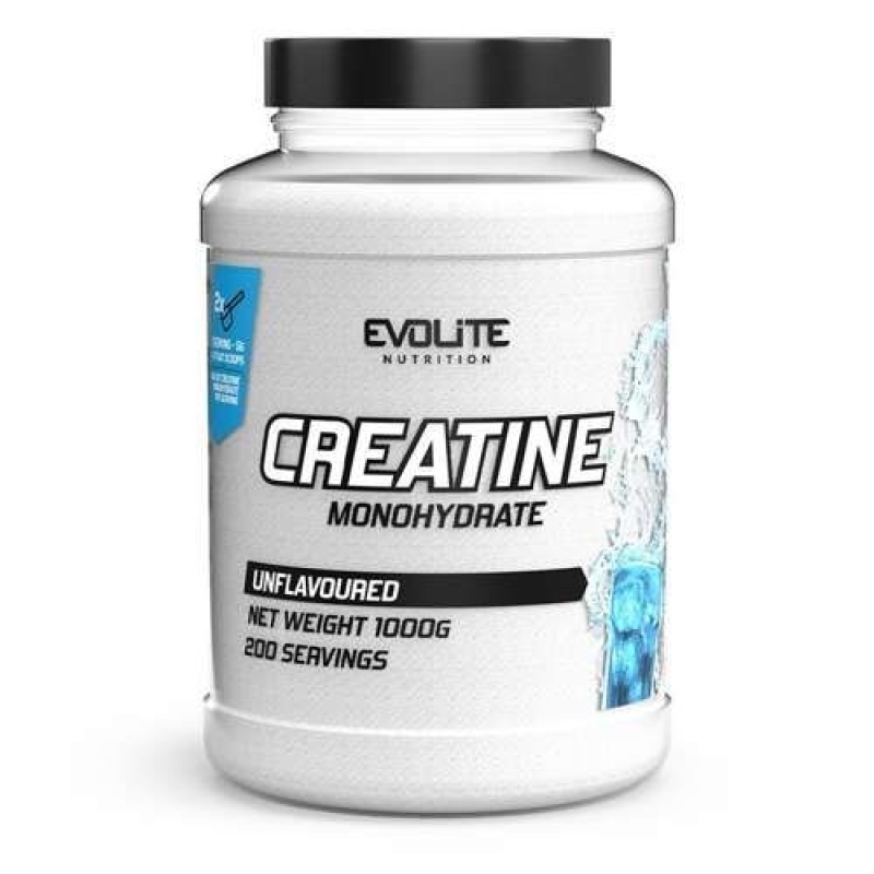 EvoLite Creatine Monohydrate (beskonis) 1000 g. unflavoured EvoLite Creatine Monohydrate (beskonis) 1000 g. unflavoured