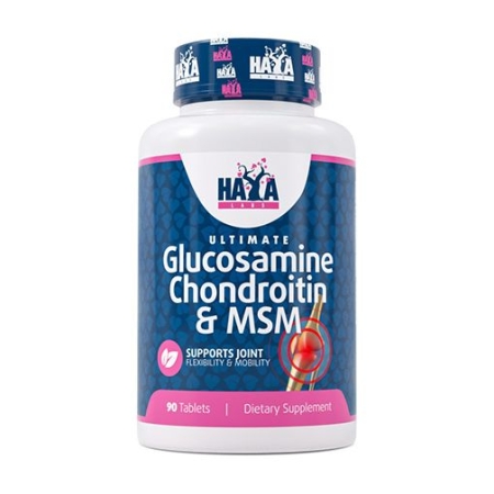 Haya Labs Glucosamine Chondroitin & MSM  90 tabl.