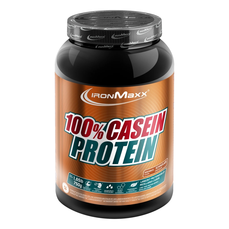 IronMaxx 100% Casein Protein 750 g. GALIOJA IKI 2025.09.30 chocolate skonis IronMaxx 100% Casein Protein 750 g. GALIOJA IKI 2025.09.30 chocolate skonis