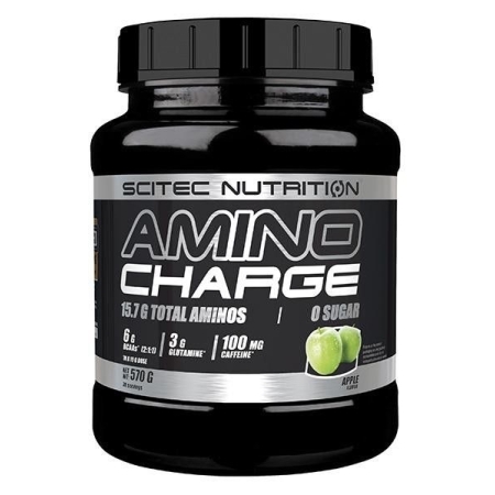 Scitec Amino Charge 570 g. blue raspberry skonis