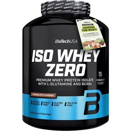 Biotech Iso Whey Zero 1816 g. banana skonis