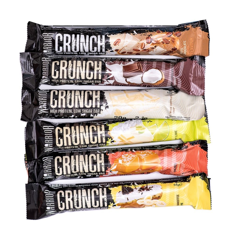 Warrior Crunch Bar 64 g.Galioja iki 2025-09-30 key lime pie skonis Warrior Crunch Bar 64 g.Galioja iki 2025-09-30 key lime pie skonis
