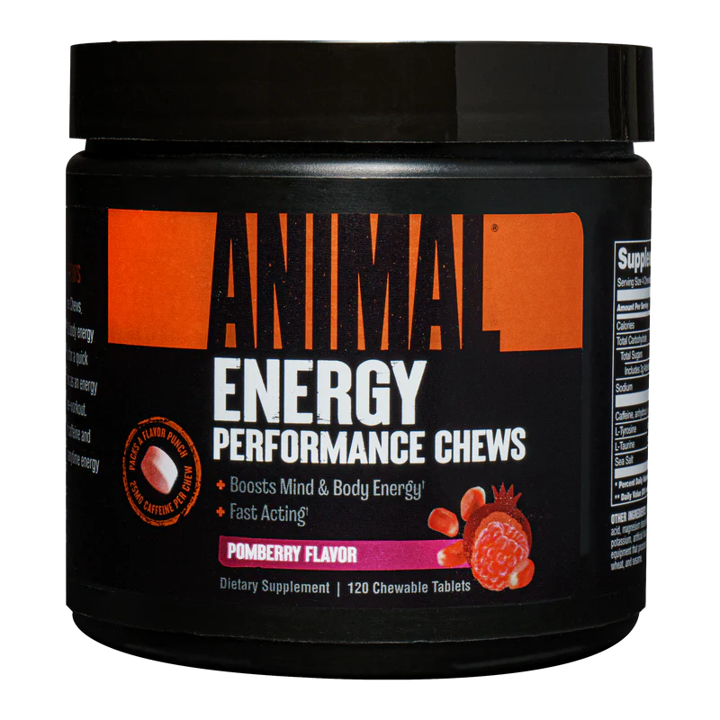 Universal Animal Energy Performance Chews 120 tabl. Galioja iki 2025-12 ...