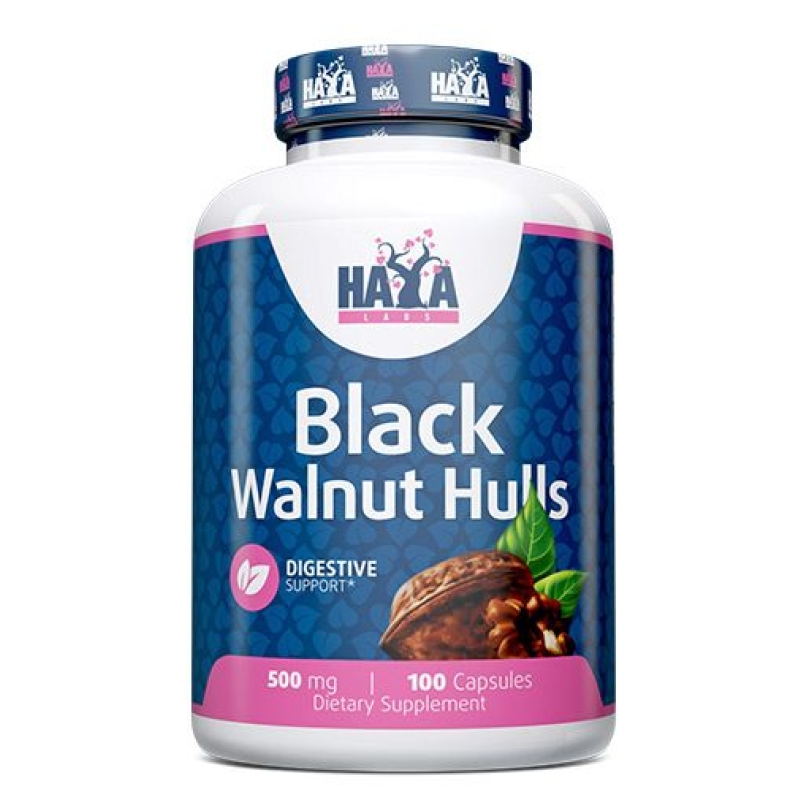 Haya Labs Black Walnut Hulls (Juodasis graikinis riešutmedis (lukštai)) 100 kaps.Galioja iki 2025-12-31 Haya Labs Black Walnut Hulls (Juodasis graikinis riešutmedis (lukštai)) 100 kaps.Galioja iki 2025-12-31