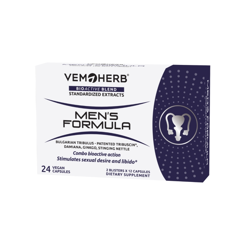 VemoHerb Men’s Formula 24 kaps. VemoHerb Men’s Formula 24 kaps.
