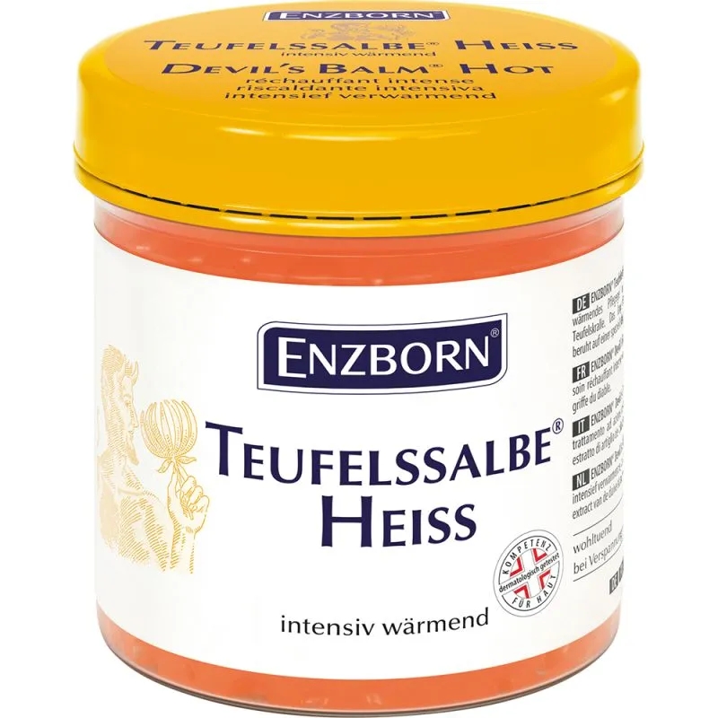 ENZBORN® Devil's Balm® Hot 200 ml. (šildantis gelis) ENZBORN® Devil's Balm® Hot 200 ml. (šildantis gelis)