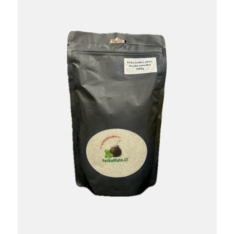 Keltų (celtic) jūros druska 0-1mm 1000 g. Keltų (celtic) jūros druska 0-1mm 1000 g.