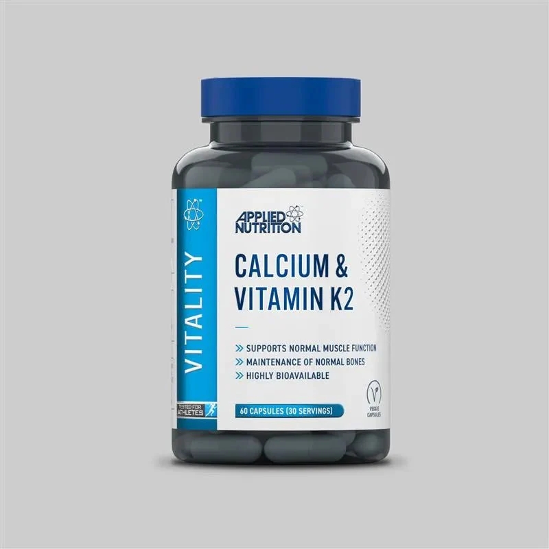Applied Nutrition Calcium & Vitamin K2 60 kaps. Applied Nutrition Calcium & Vitamin K2 60 kaps.