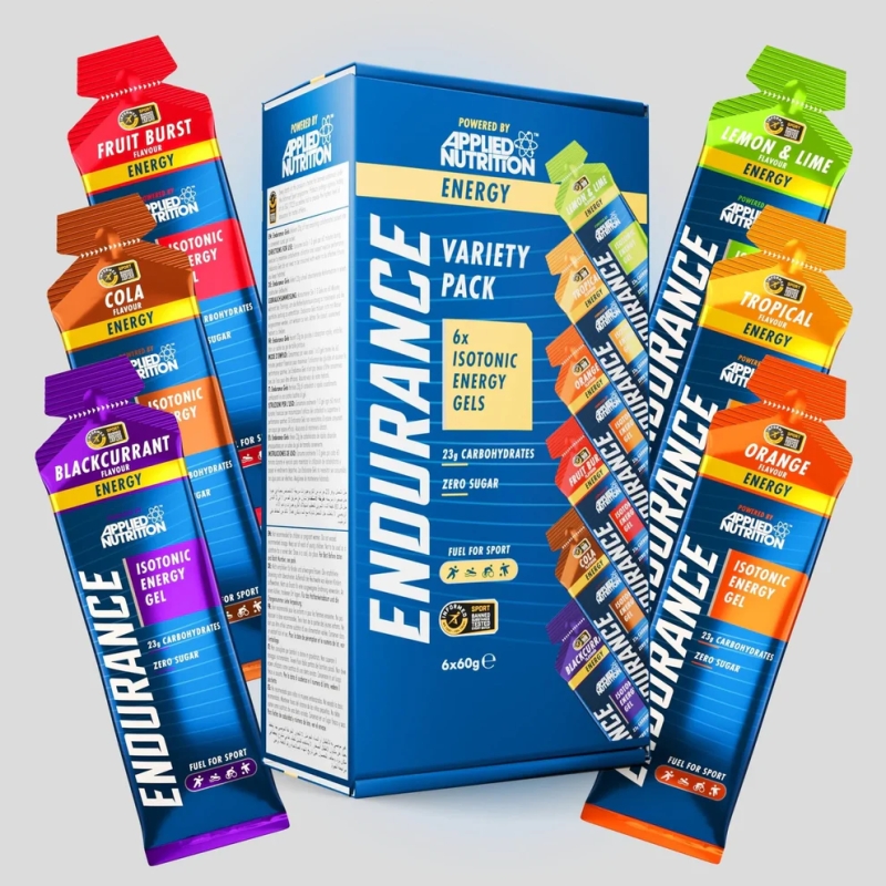 Applied Nutrition Isotonic Energy Gels Variety Pack 6×60 g. Applied Nutrition Isotonic Energy Gels Variety Pack 6×60 g.