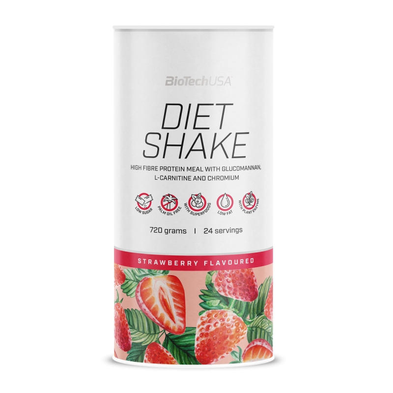 Biotech Diet Shake 720 g. vanilės skonis Biotech Diet Shake 720 g. vanilės skonis