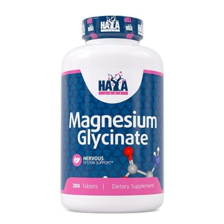 Haya Labs Magnesium Glycinate 200 tabl. (magnio glicinatas)
