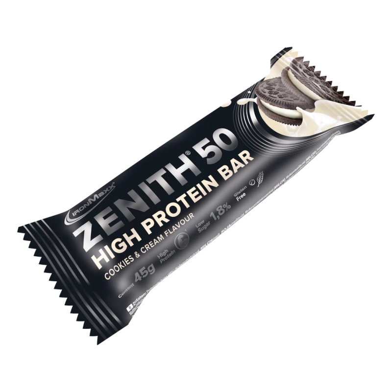 IronMaxx ZENITH® 50 Protein Bar 45 g. IronMaxx ZENITH® 50 Protein Bar 45 g.
