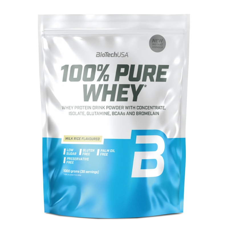 Biotech 100% Pure Whey 1000 g. chocolate peanut butter skonis Biotech 100% Pure Whey 1000 g. chocolate peanut butter skonis