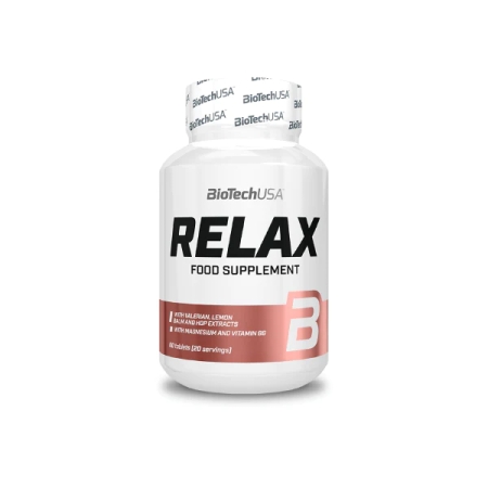 BioTech Relax 60 tabl.Galioja iki 2026-03-27