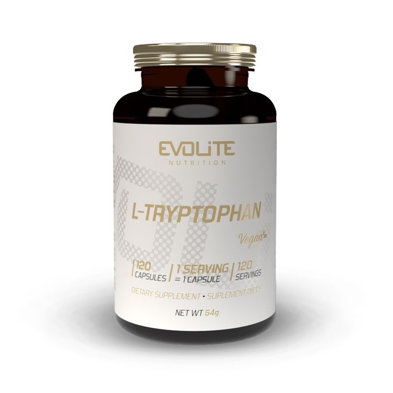 EvoLite L-Tryptophan 120 kaps. (L-triptofanas) EvoLite L-Tryptophan 120 kaps. (L-triptofanas)
