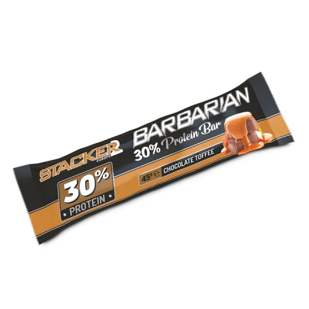 Stacker Barbarian 30% Protein Bar 45 g. GALIOJA IKI: 2026.02.23