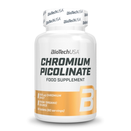 BioTech Chromium Picolinate (chromo pikolinatas) 60 tabl.
