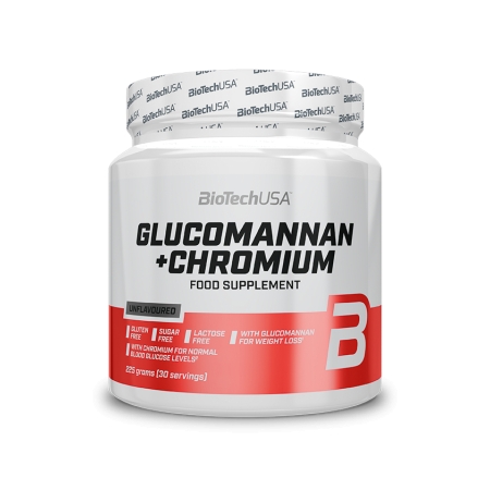 BioTech Glucomannan + Chromium 225 g.