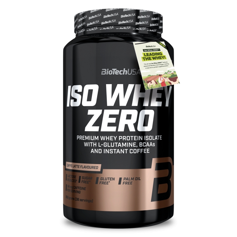 Biotech Iso Whey Zero 908 g. caffe latte skonis Biotech Iso Whey Zero 908 g. caffe latte skonis
