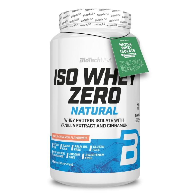 Biotech Iso Whey Zero Natural 908 g. coconut skonis Biotech Iso Whey Zero Natural 908 g. coconut skonis