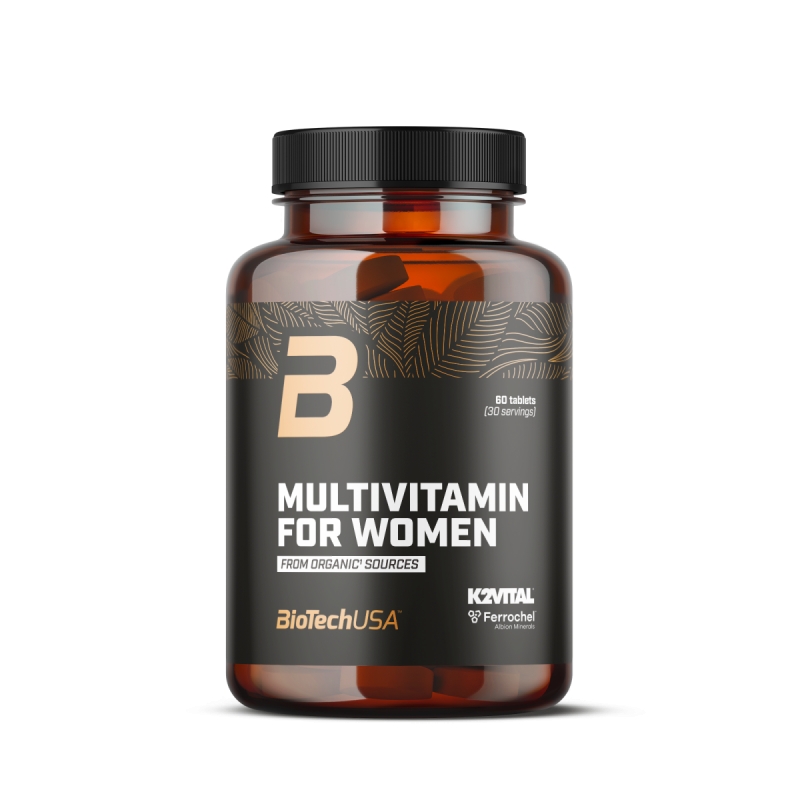 Biotech Multivitamin For Women from organic sources 60 tabl. Biotech Multivitamin For Women from organic sources 60 tabl.