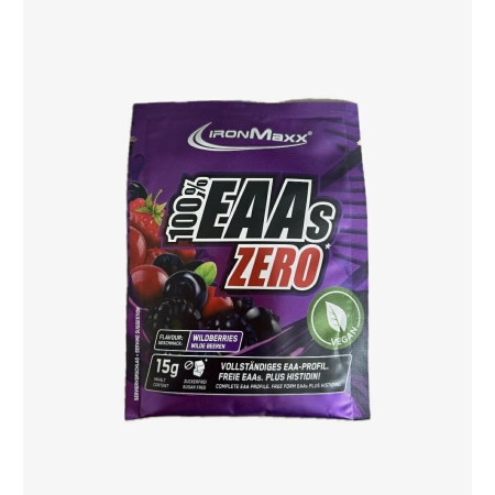 IronMaxx 100% EAAS Zero 15 g. Galioja iki 2025-12-31