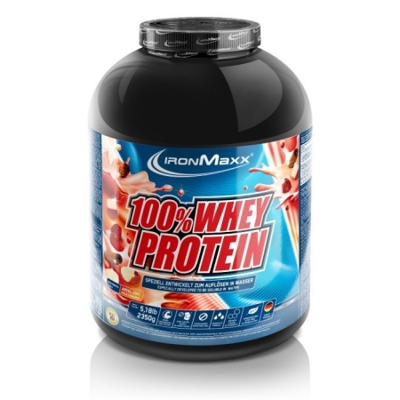 IronMaxx 100% Whey Protein Apple -Cinnamon 2350 g. Galioja iki 2026-01-30