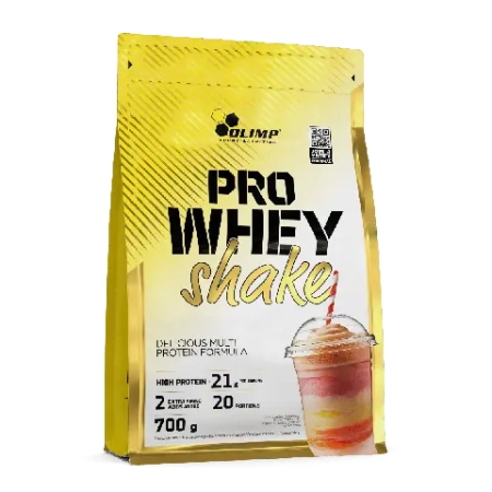 Olimp Pro Whey Shake 700 g. (išrūgų baltymų milteliai) cookies cream skonis