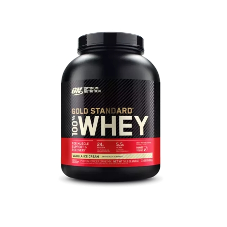 Optimum Nutrition 100% WHEY GOLD STANDARD 2273 g. cookies cream skonis