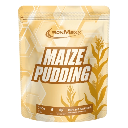 Ironmaxx Maize Pudding 750 g. (Kukurūzų pudingas) Geriausias iki 2026-03-31