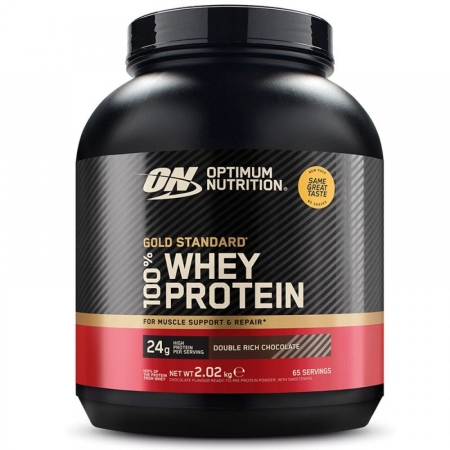 Optimum Nutrition 100% Gold Standard Whey 2020 g. double rich chocolate skonis