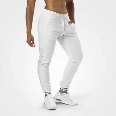 Better Bodies Madison Sweat Pants (White) s