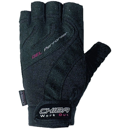 Chiba - 40160 Gel Performer (Juoda) pirštinės
