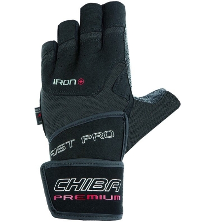 Chiba - 42146 Iron Plus (Schwarz) pirštinės