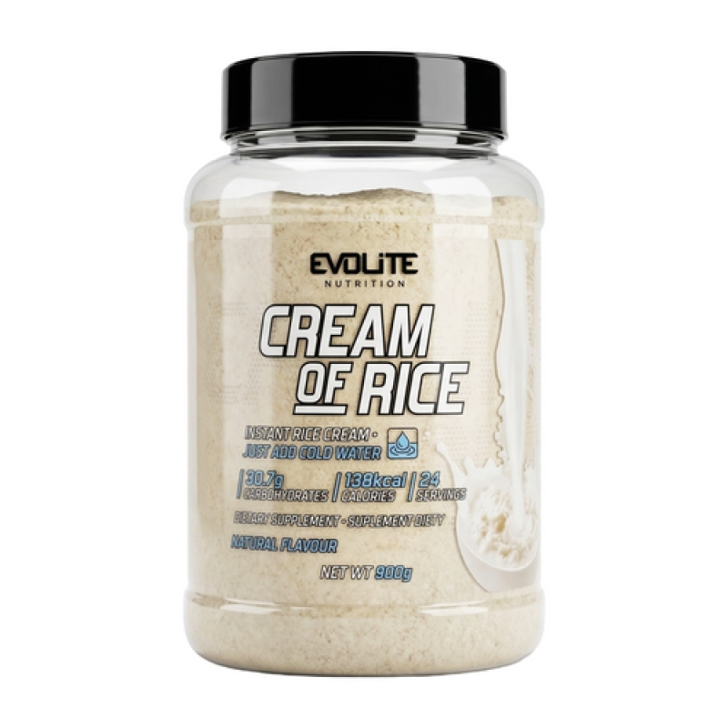 EvoLite Cream of Rice 900 g. (ryžių košė) white chocolate raspberry skonis EvoLite Cream of Rice 900 g. (ryžių košė) white chocolate raspberry skonis