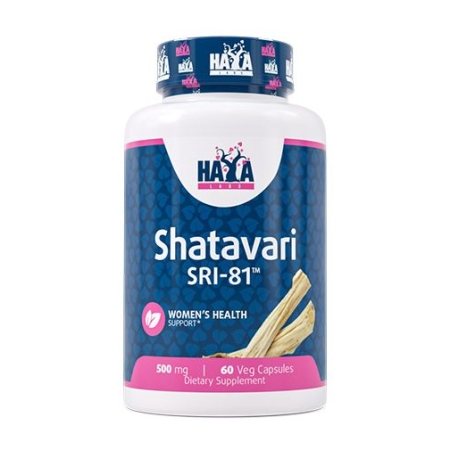 Haya Labs Shatavari SRI-81™ 60 kaps. (Šatavari šaknų ekstraktas)