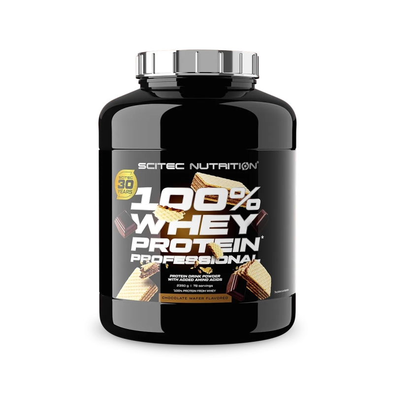 SCITEC 100% Whey Protein Professional 2350 g. Chocolate Wafer chocolate wafer skonis SCITEC 100% Whey Protein Professional 2350 g. Chocolate Wafer chocolate wafer skonis