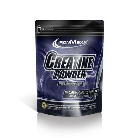 IronMaxx Creatine Powder 300 g. Geriausias iki 2026-06-30