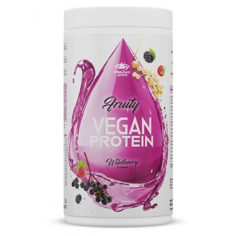 Peak Fruity Vegan Protein 400 g. Peak Fruity Vegan Protein 400 g.