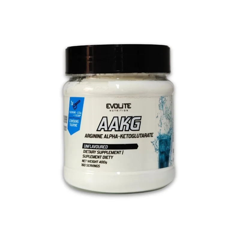 Evolite AAKG (Arginino alfa-ketoglutaratas) 400 g. Evolite AAKG (Arginino alfa-ketoglutaratas) 400 g.