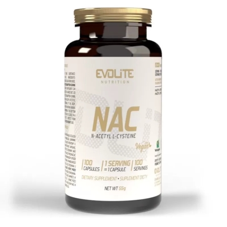 EvoLite NAC (N-acetil-L-cisteinas) 100 kaps.