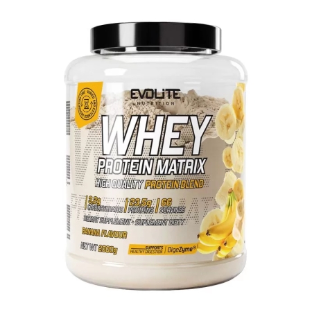 Evolite Whey Protein Matrix 2000 g. strawberry skonis