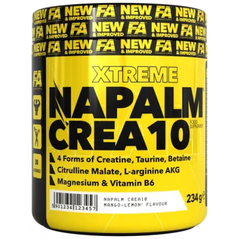 FA Xtreme Napalm Crea10 234 g. citrus peach skonis FA Xtreme Napalm Crea10 234 g. citrus peach skonis