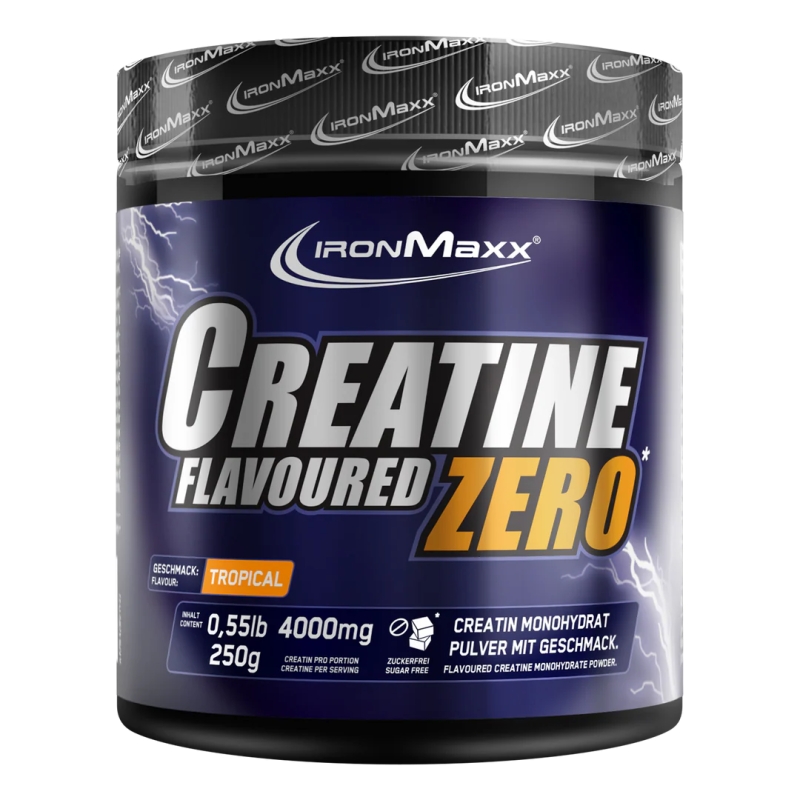 Ironmaxx Creatine Flavoured Zero 250 g. Geriausias iki: 2025.12.31 Ironmaxx Creatine Flavoured Zero 250 g. Geriausias iki: 2025.12.31
