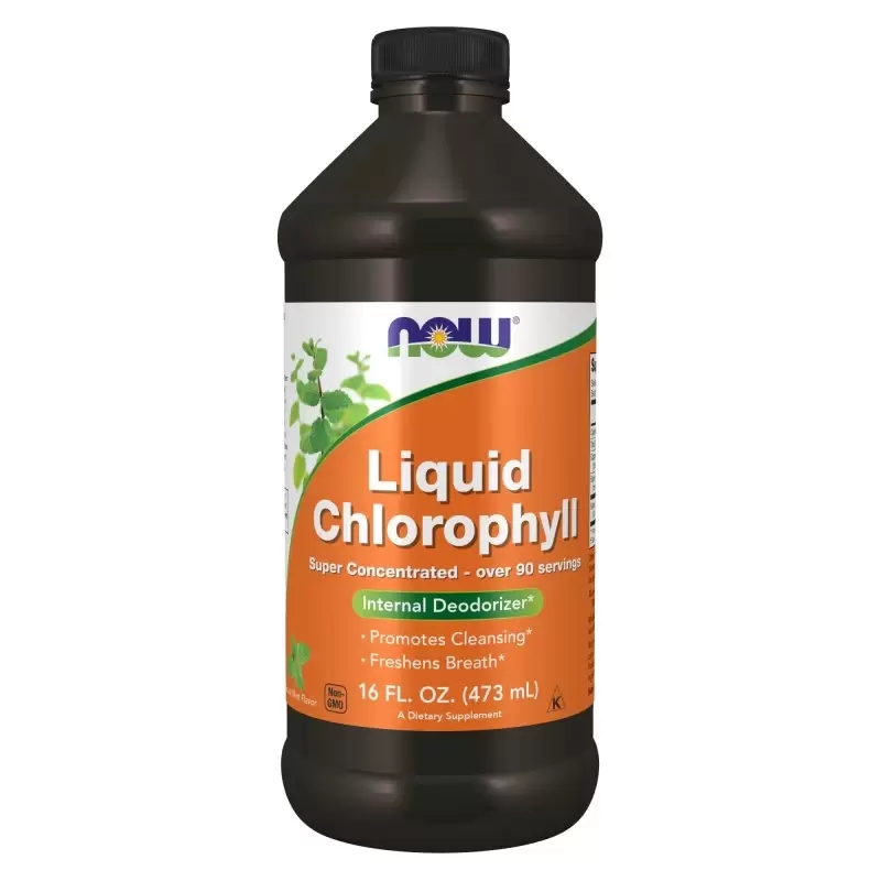 NOW Liquid Chlorophyll 473 ml. (skystas chlorofilas) NOW Liquid Chlorophyll 473 ml. (skystas chlorofilas)