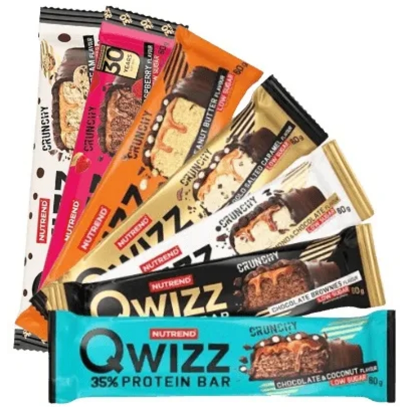 Nutrend Qwizz 35% Protein Bar 60 g. Geriausias 2026-08-19 Nutrend Qwizz 35% Protein Bar 60 g. Geriausias 2026-08-19