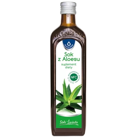 Oleofarm Aloe Vera Juice 500 ml. (Alavijo sultys)