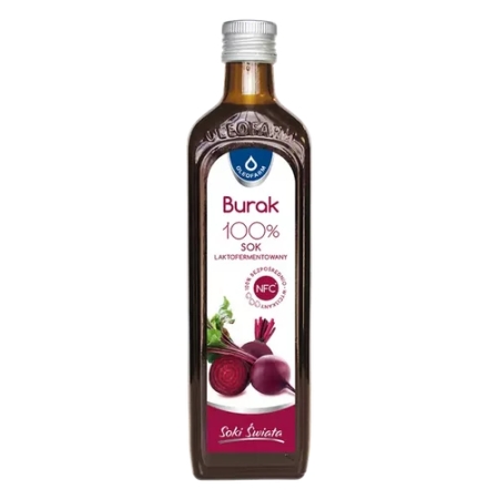 Oleofarm Beetroot Juice 100% 490 ml. (burokėlių sultys)